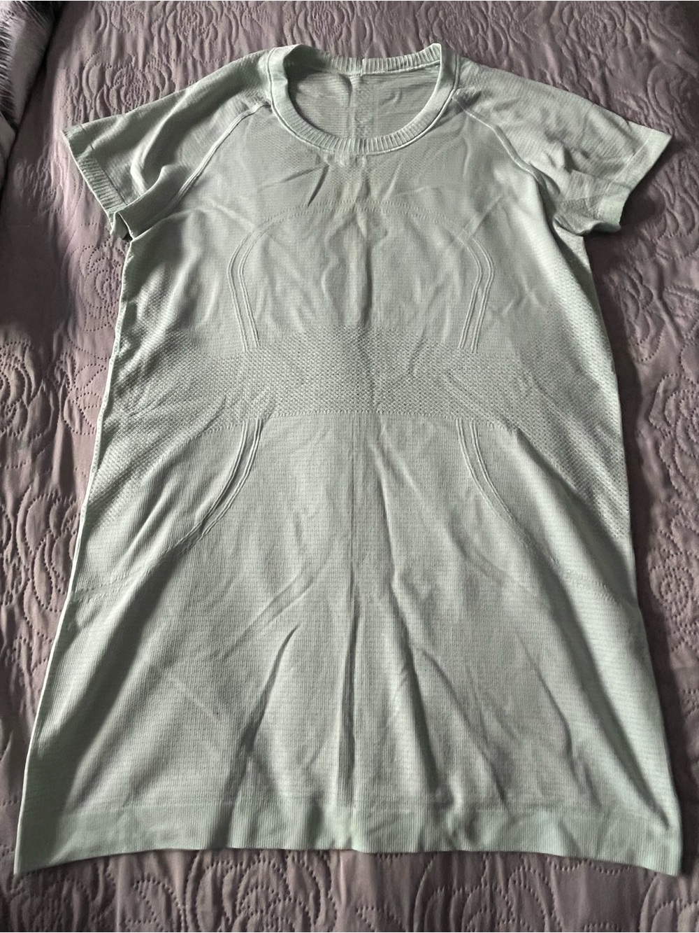 lululemon athletica Swiftly Mint Green Short-Sleeve Top